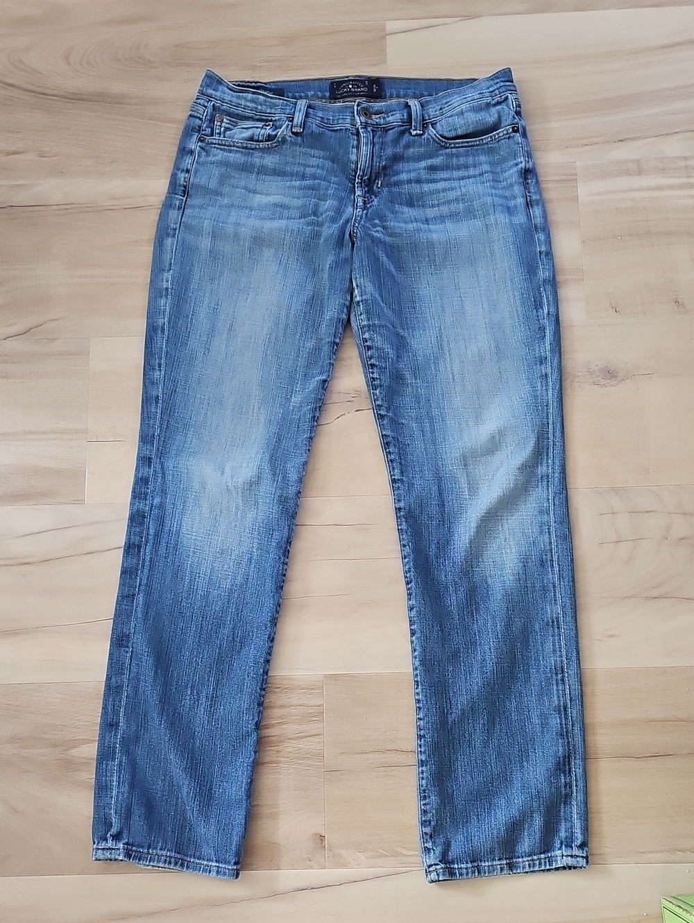 LUCKY BRAND Sweet & Straight Blue Denim Stretch Jeans Sz 10/30